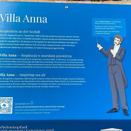Villa Anna "1876" ゼーバート・ヘリングスドルフ エクステリア 写真